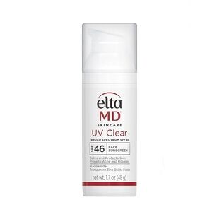 EltaMD UV Clear SPF 46 Broad Spectrum Moisturizing Facial Sunscreen 1.7 oz (48g)